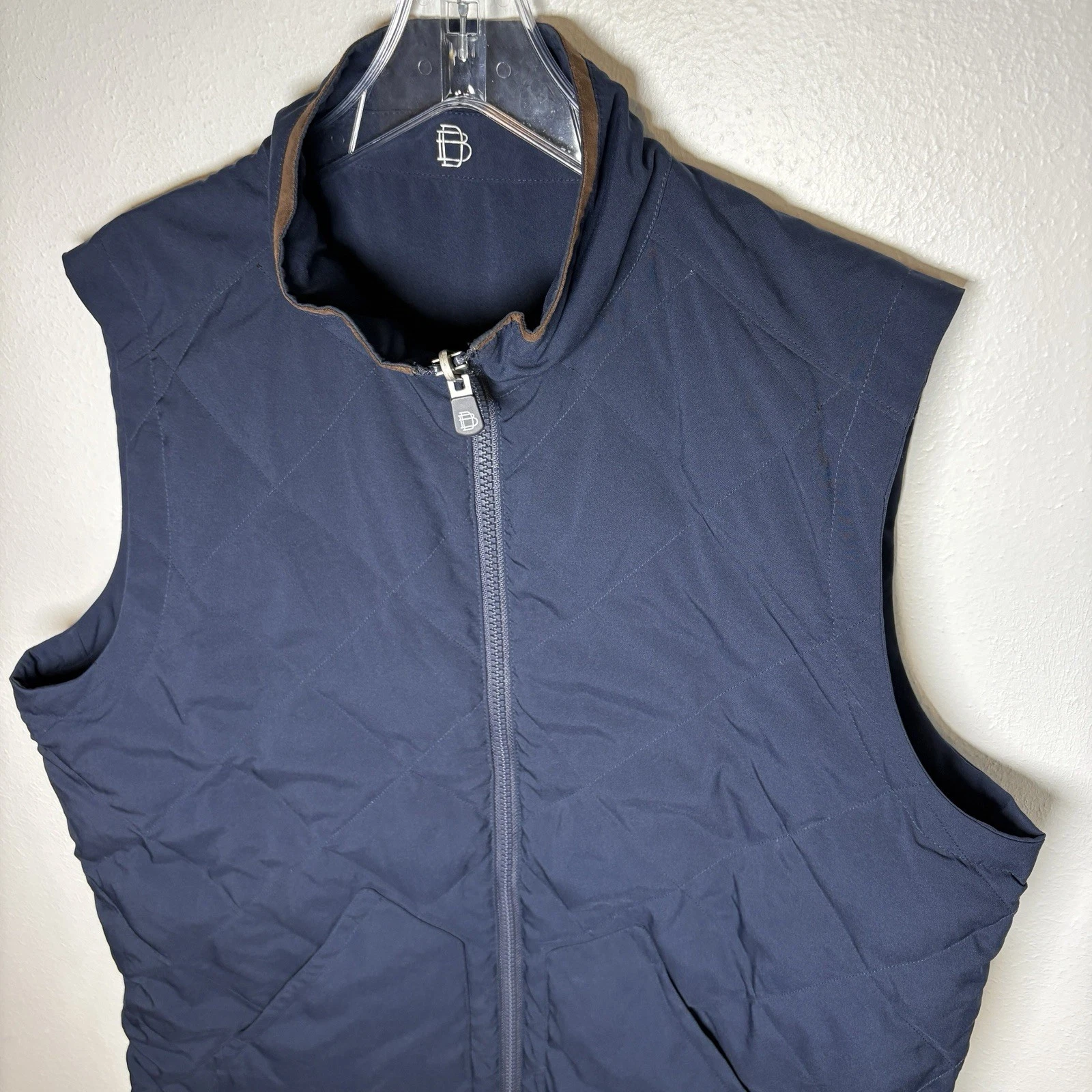 B Draddy x Baltusrol Golf Club Lawrence Reversible Vest Men's XL Quilted image 14