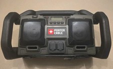 Porter Cable 18V PC18JR Jobsite Radio AM/FM/Aux Portable Speaker System Tested