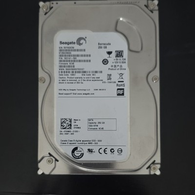 Seagate Barracuda 250GB 3.5in SATA 7200RPM Internal HDD ST250DM000 RoHS