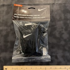 Nike Streak Volleyball Knee Pads Pair Youth OSFM Black New Open Package