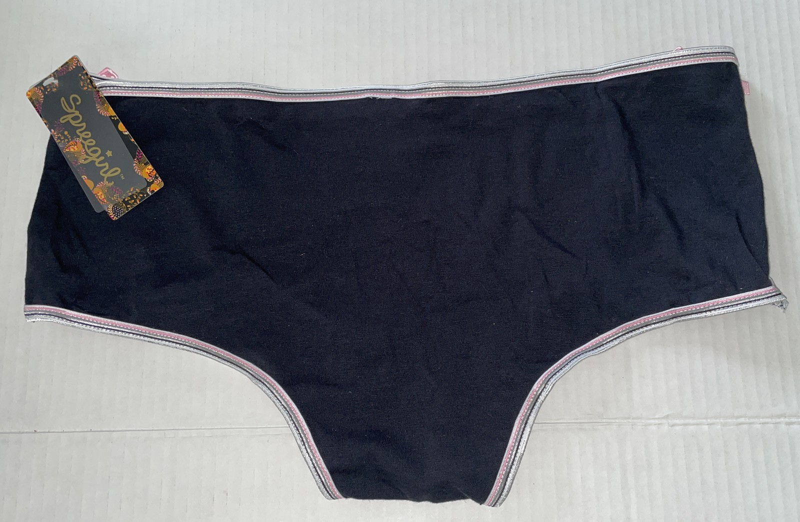 Seven Til Mid super soft black boyshorts underwear lingerie sleep wear 3X NEW