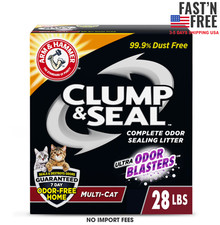 ARM HAMMER Clump Seal Cat Litter Multi-Cat Complete Odor Sealing Clay