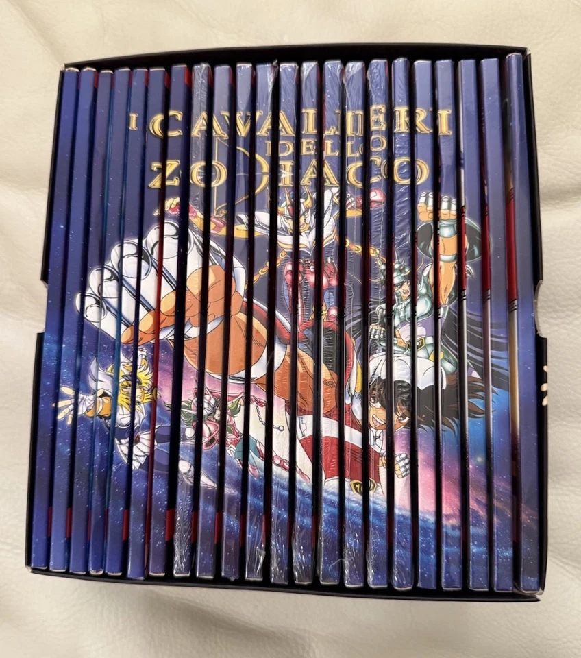 DVD COFANETTO I CAVALIERI DELLO ZODIACO SERIE COMPLETA CON OAV 23 DVD GAZZETTA - Immagine 3 di 4