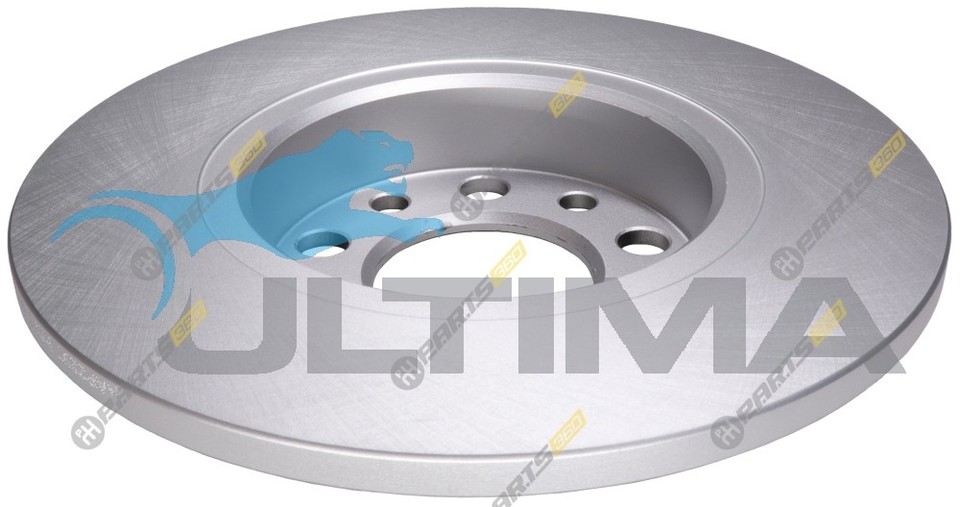 1 x ULTIMA Brake Disc Rotor for Alfa Giuletta Brera 159 Fiat 500X ...