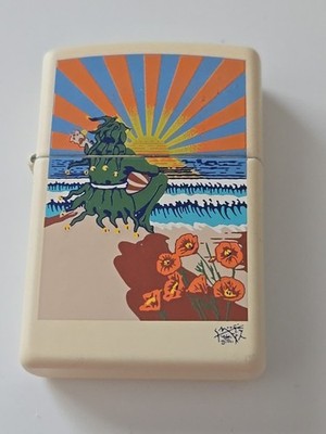 Zippo 1998 Stanley Mouse Sunset Jester Grateful Dead Rock Art New