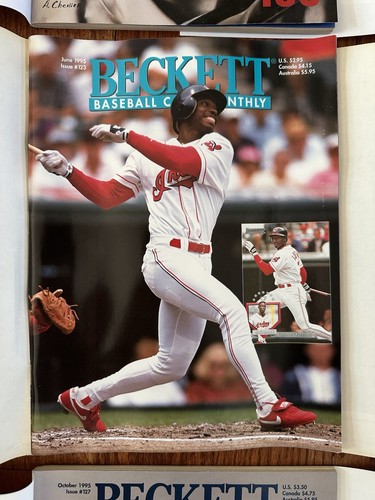 Neu Beckett Baseball Magazin 1995 ganzes Jahr alle 12 Ausgaben versiegelt Griffey Thomas - Bild 7 von 16