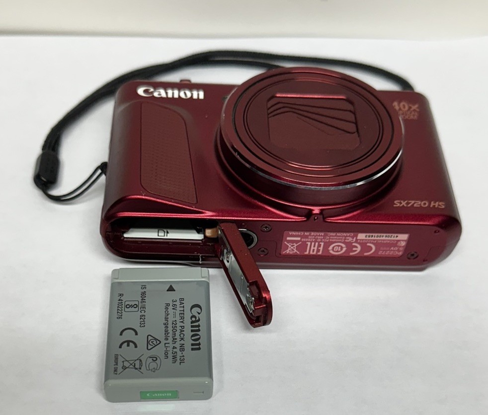Canon PowerShot SX720 HS 本体 Digital Camera Canon PowerShot SX720 HS Red 20.3MP 40x Wi-Fi