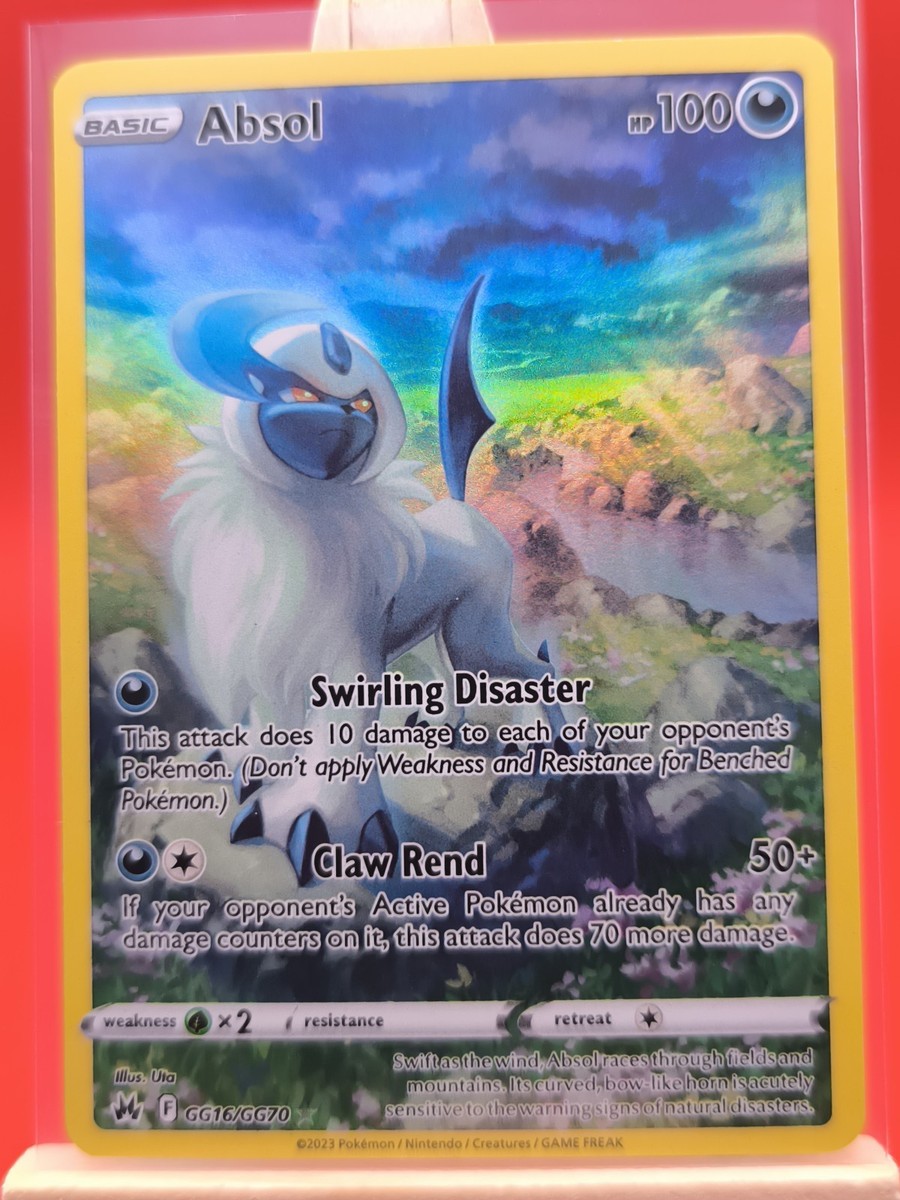 Absol GG16/GG70 Crown Zenith Galarian Gallery Ultra Rare Pokemon