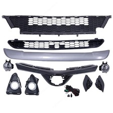For RAV4 2016-2018 LE XLE Plastic Upper Center Lower Grille Fog