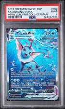 Pokemon Aquana VMAX SWSH182 2021 Collezione Premium Italiano PSA 9