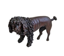 K nigspudel Dog Wood Carving 18/19th Century  17432 