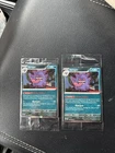 Pokémon Gengar GameStop Promo Stamped Card English 050/088 SEALED X2