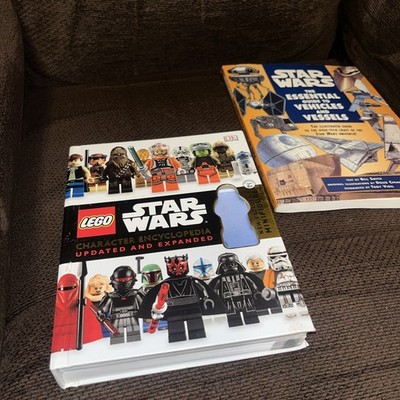 Books Lego Star Wars Character Encyclopedia & Essential Guide To Vehicles