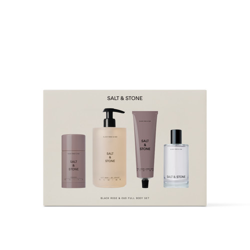 NIB Salt & Stone body wash Full Body Set