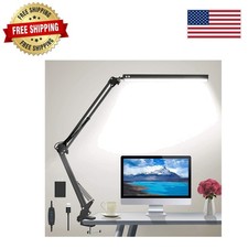 Adjustable LED Desk Lamp with Smart Controls