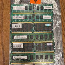 Memory Modules (2x1GB and 4x2GB) DDR2 ECC Registered RDIMM 240-Pin PC2-6400E