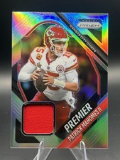 Patrick Mahomes II 2025 Panini Prizm Silver Jersey Relic Chiefs