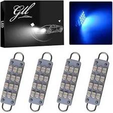 4x 44mm 1.73 12-smd 12103528 Chip Rigid Loop Festoon Led Bulbs For Car Inter