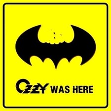Ozzy Osbourne Sticker Die Cut Laminated