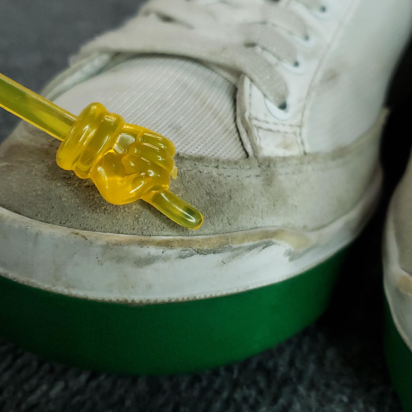 Adidas Rod Laver Shoes Mens Size 12 White Green Canvas Tennis Sneakers BB8562 thumbnail 15