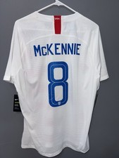 Nike USA 2018/19 USMNT Home Vaporknit Soccer Jersey #8 McKennie Size XL New
