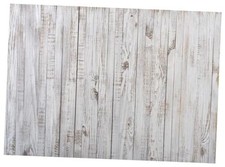 Vintage Wood Backdrop Retro Rustic Gray Wooden Floor Backdrops 10x8FT White