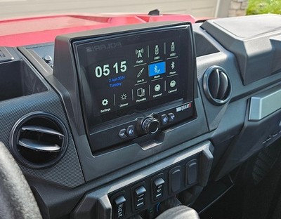 MB Quart GMR7V1.2 Radio Installation Dash Mount Kit Black MBQRG-DASH-1 Polaris