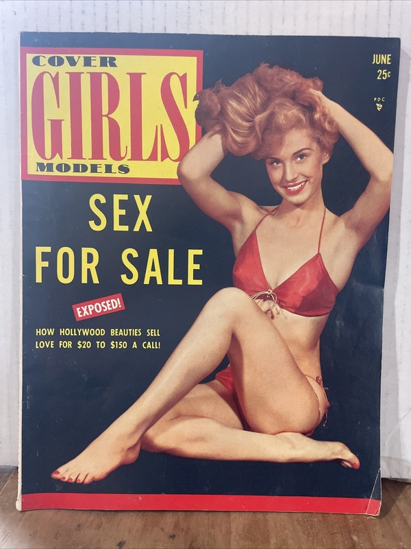 Cover Girls Models June 1954 Julie Newmar Lili St. Cyr 