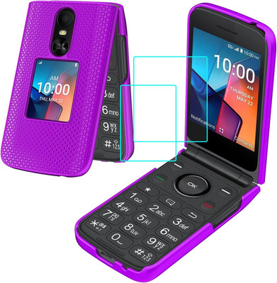 For TCL Flip 4 5G Case with 2 Pack Screen Protector,Tcl Flip 4 Phone Case Dual L