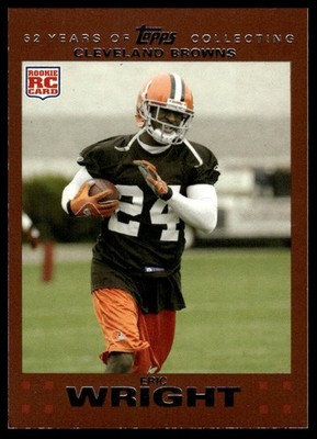 2007 Topps #382 Eric Wright Copper #/2007