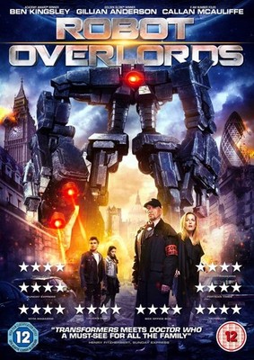 Robot Overlords (DVD) Gillian Anderson Ben Kingsley Callan McAuliffe (UK IMPORT)