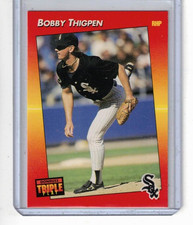 1992 Donruss Triple Play #32 Bobby Thigpen - White Sox