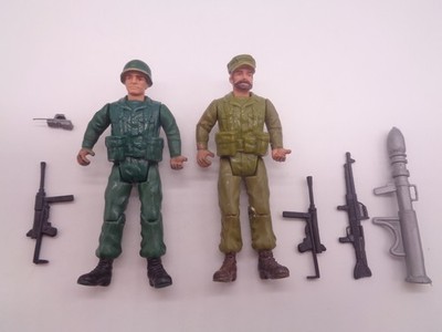 Vintage REMCO 1981 SGT ROCK Figure & Accessories Lot