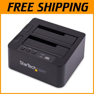 Dual-Bay USB 3.0 SATA IDE Hard Drive Docking Station