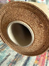 CORK ROLL 1/8" THICK - 240" x 48" - 100 NATURAL CORK BOARD ROLL