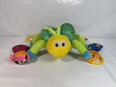 RARE Lamaze Learning Curve Buzz Bug Hanging Plush Toy Baby Einstein READ DESC