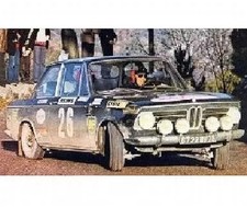 BMW 2002 1/43 Diecast Mini Car 1971 Monte Carlo Rally 15th Place 14Y+ JAPAN
