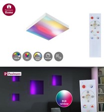 Paulmann LED Panel Velora Rainbow dynamic  RGBW 300x300mm Tunable 1420lm Weiss