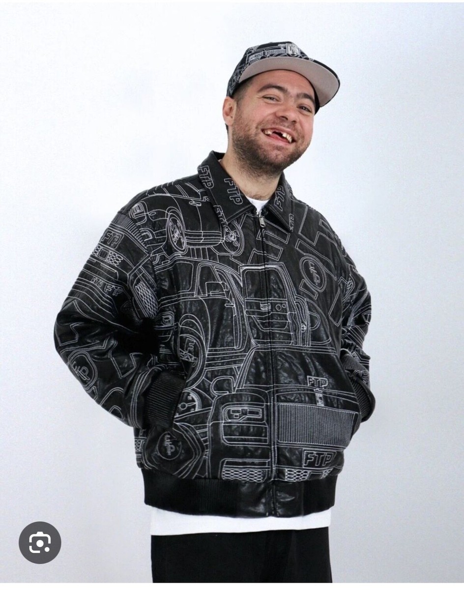 FTP BIG BODY LEATHER JACKET (BLACK) Rolls Royce- XL | eBay