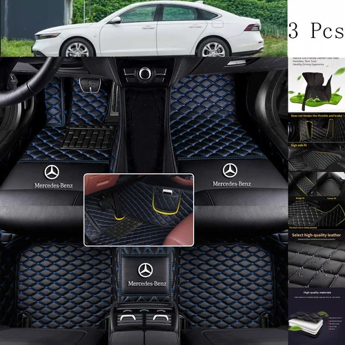 For Mercedes Benz All Models Auto Custom Liner Carpets Car Floor Mats Waterproof - Picture 19 of 50