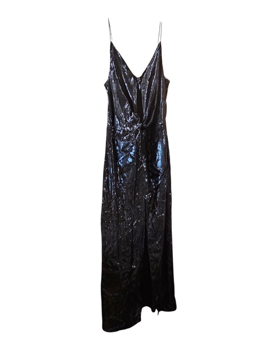 michael lo sordo silk-satin maxi dress ALEXANDRA SILK SATIN MAXI DRESS