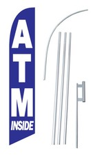 ATM Inside Windless Swooper Flag Kit