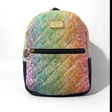Betsey Johnson Mini Backpack Luv Rainbow New With Tags