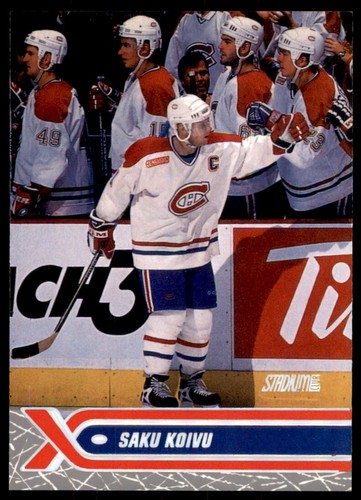 2000 Stadium Club Saku Koivu #188 card
