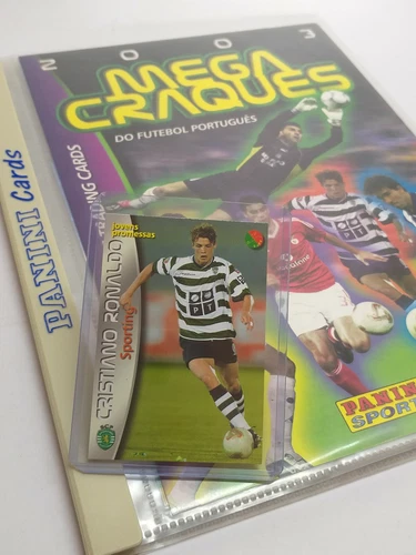 2003 PANINI MEGA CRAQUES Complete Album with CRISTIANO RONALDO ROOKIE CARD #137
