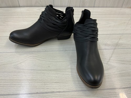 womens size 11 black ankle boots