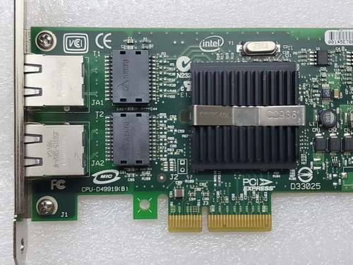 INTEL EXPI9402PT PRO/1000 Dual Port Server Adapter PCI-E Network Card 82571 - Picture 3 of 4
