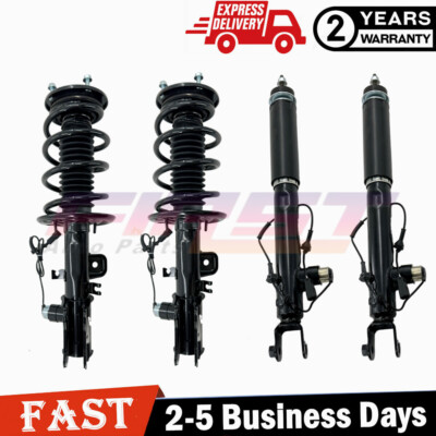 Full Set Front & Rear Shock Struts Assys Electronic Fit 2013-2016 Lincoln MKS