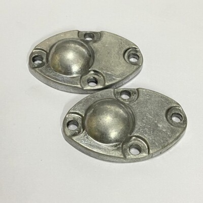ÖLPUMPENABDECKPLATTE PAAR PASSEND FÜR ROYAL ENFIELD BULLET #140046-C - HKT-AU