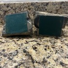 Vintage Hand Cast (?) Brass Book Stack Bookends — photo 3
